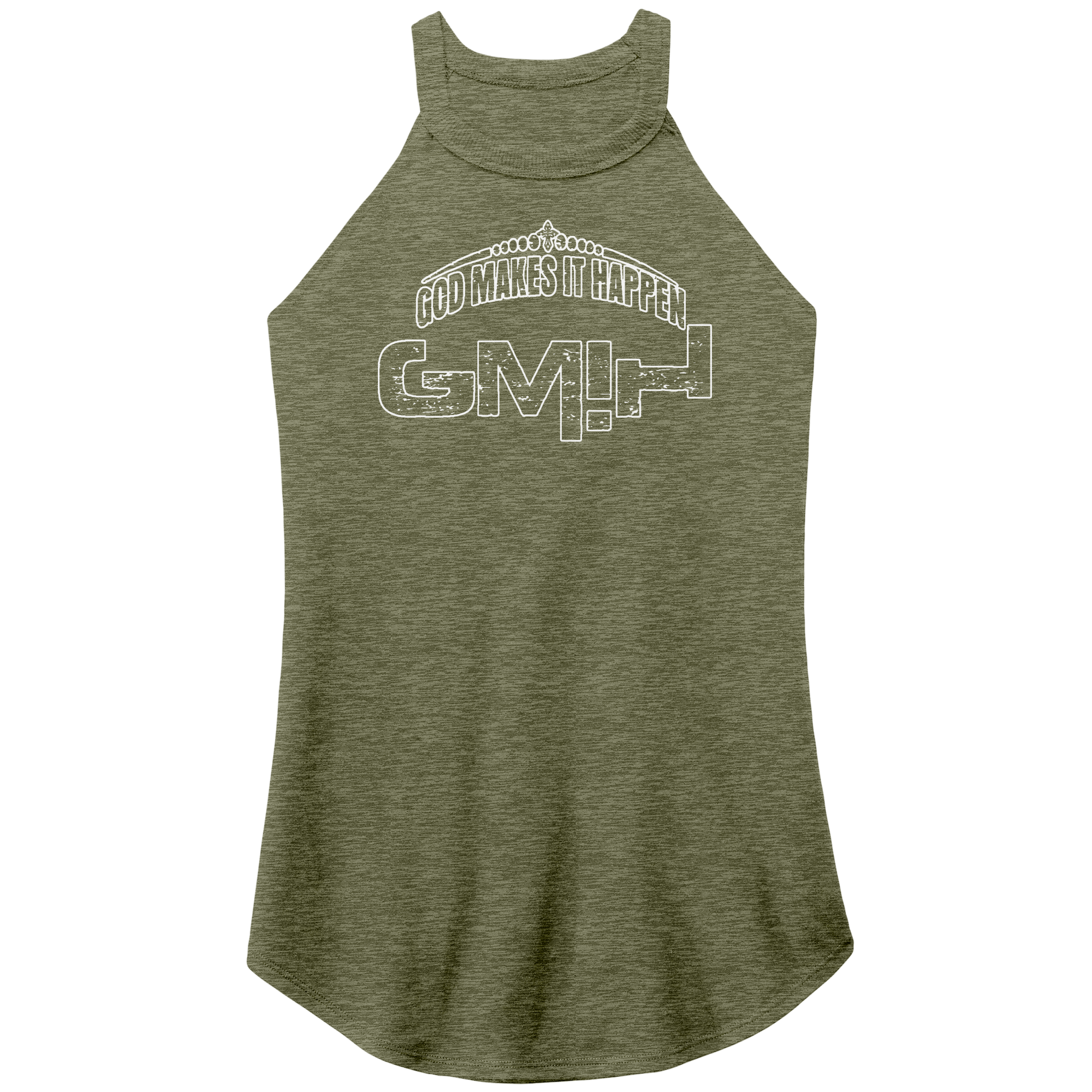 GMIH_District_Womens_Perfect_Tri_Rock_Military_Green_Frost_Front_Mockup.png