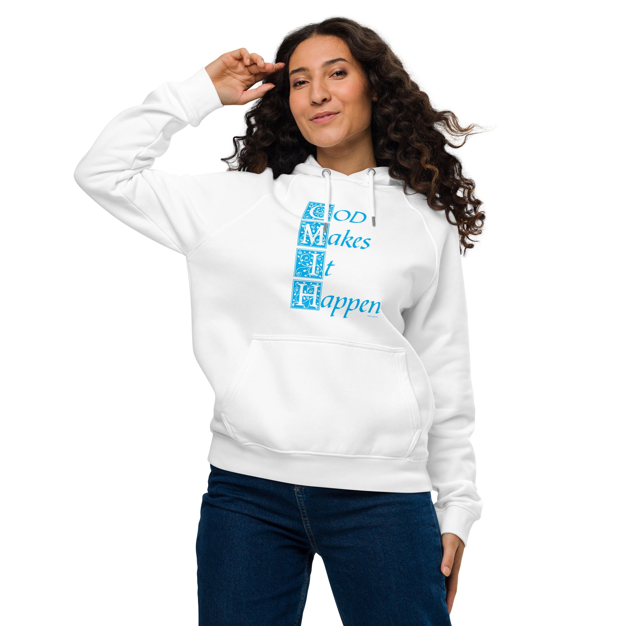 GMIH Unisex eco raglan hoodie