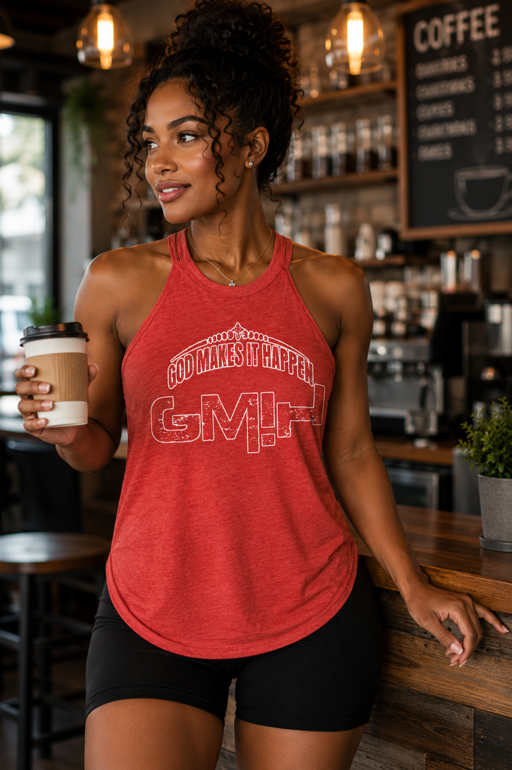 District GMIH Womens Tri Tank