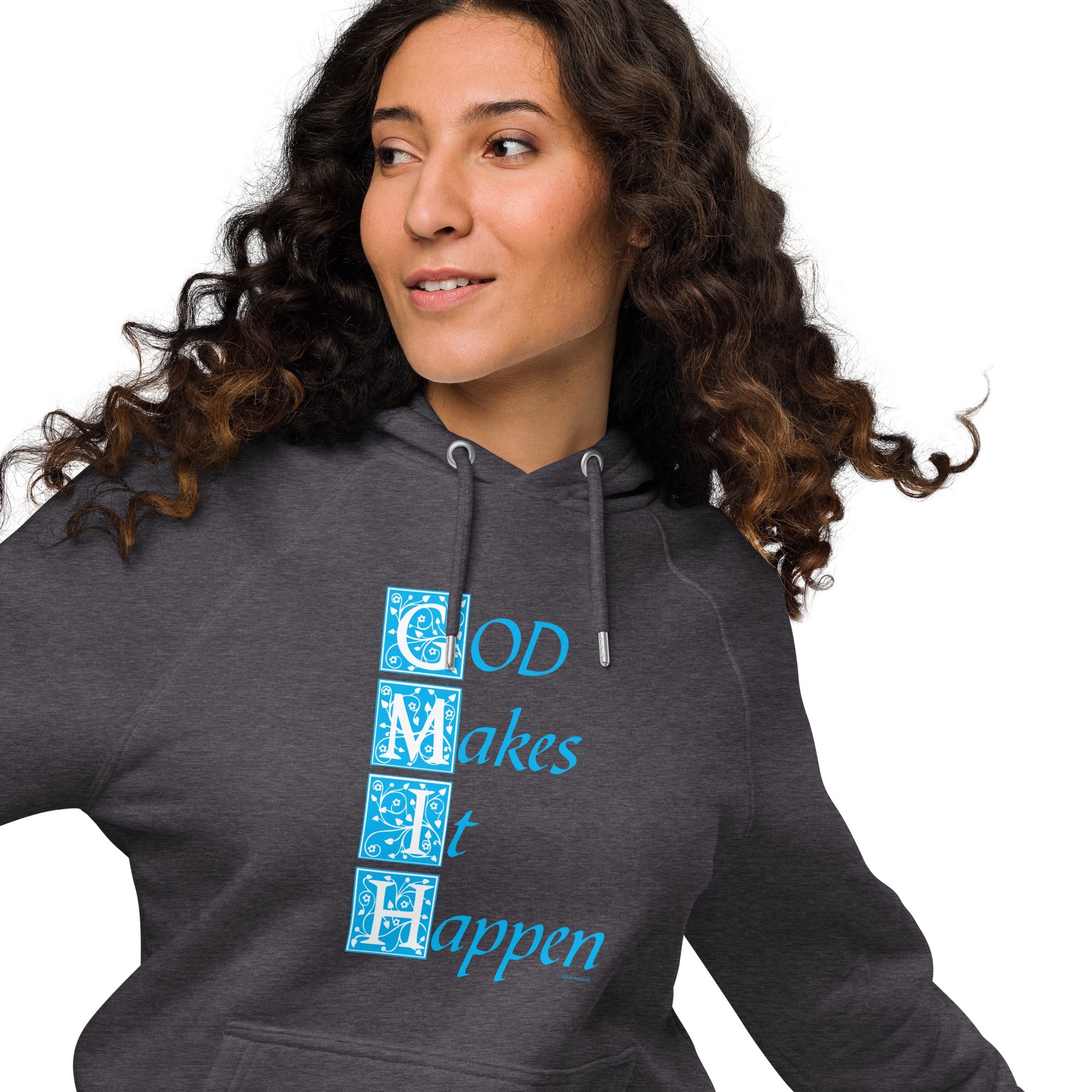GMIH Unisex eco raglan hoodie