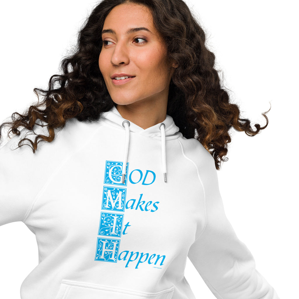 GMIH Unisex eco raglan hoodie